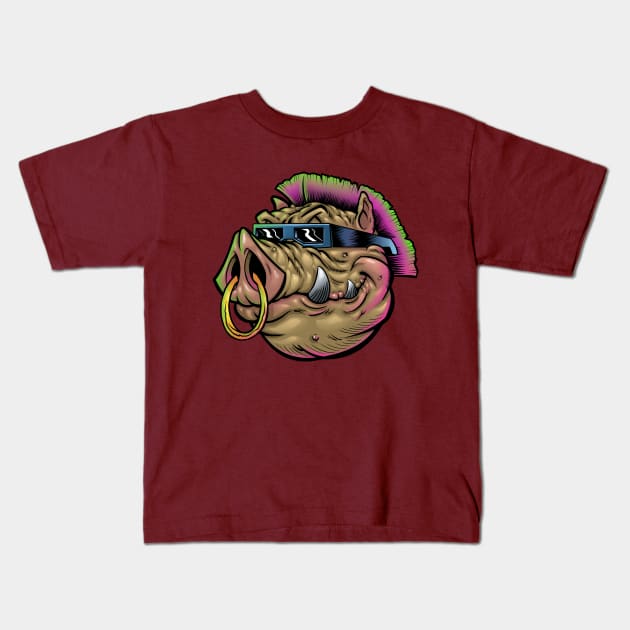 BeBop Front Tee Kids T-Shirt by Sonic-Boom-Studios